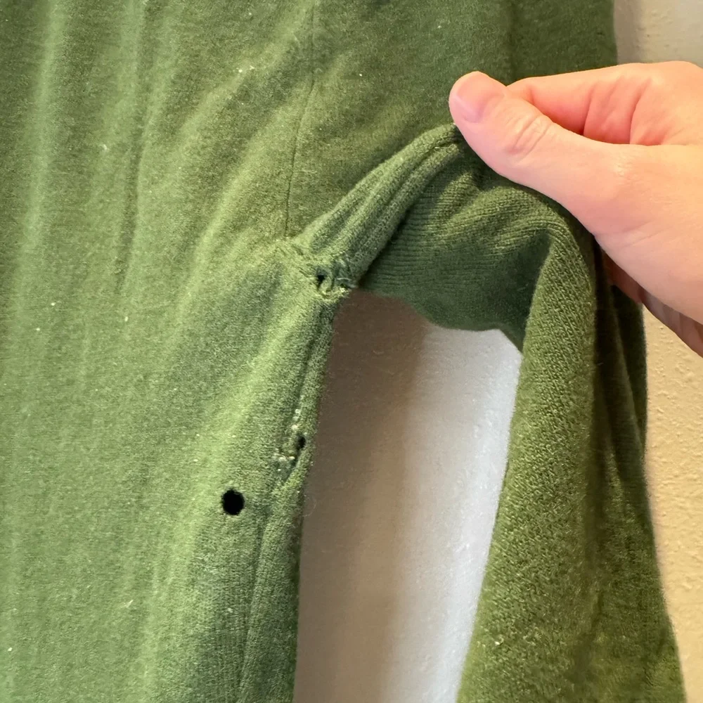 100% Lana Wool and Made in Italy VTG Caroll Paris 2pc Lounge Set - Picture 13 of 13